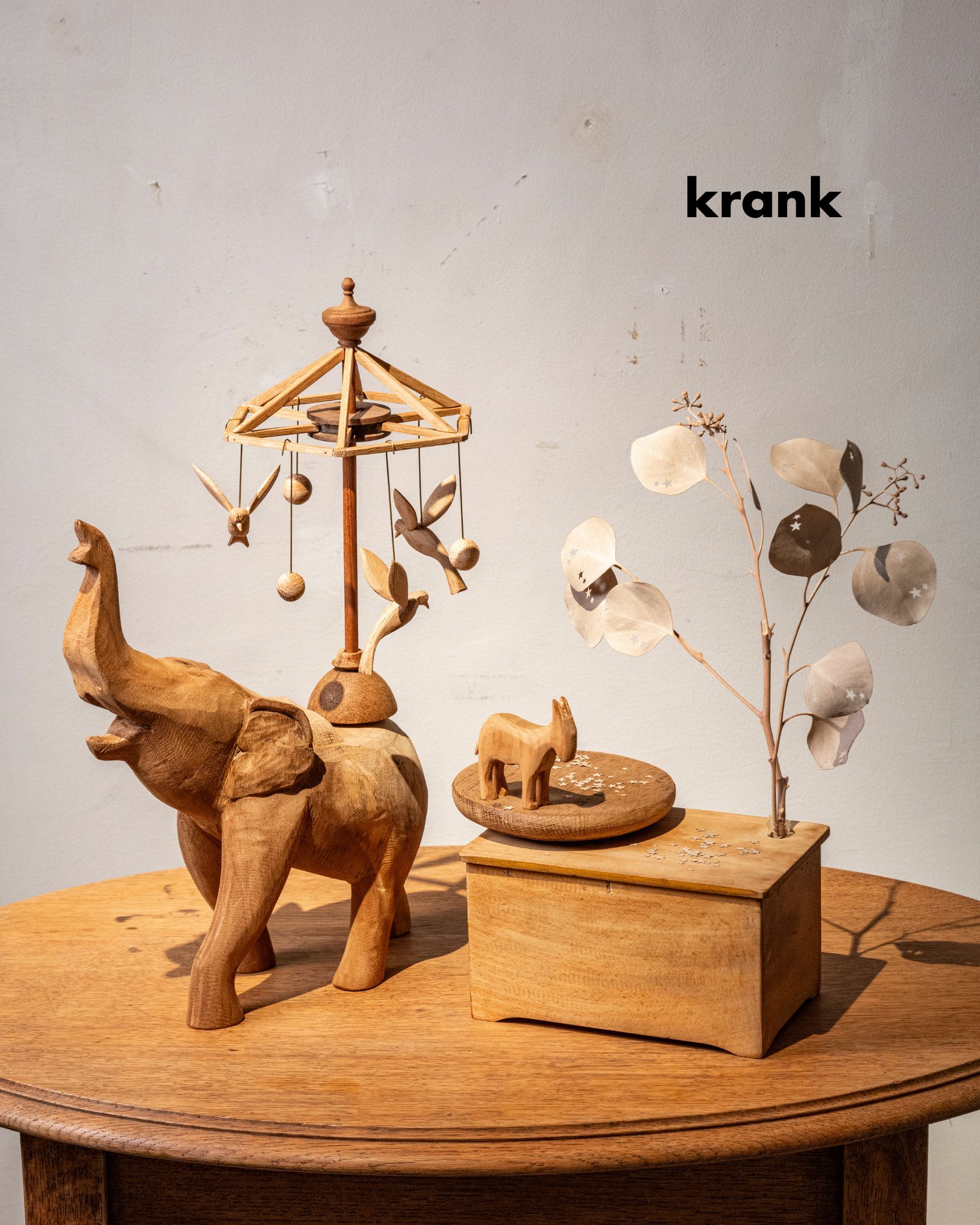 【抽選販売】好評を受け企画第2弾！ 「クリスマスと冬」がテーマのkrank（クランク）藤井健一郎さんのオブジェ