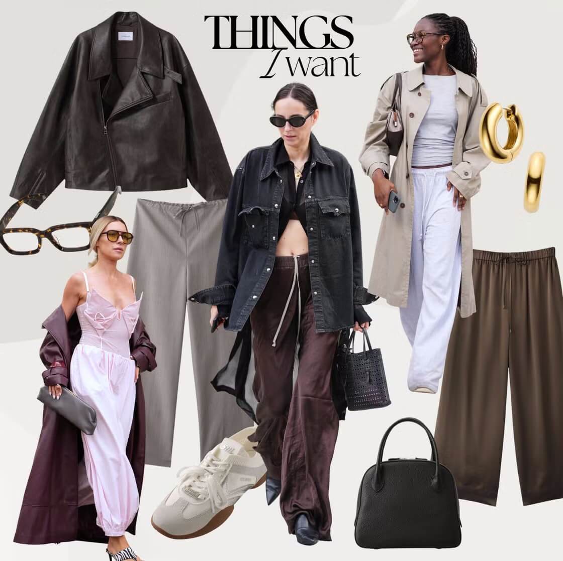 “ダル着”とは言わせない！ イージーパンツが大人の新定番【エディターのおしゃれムードボード】