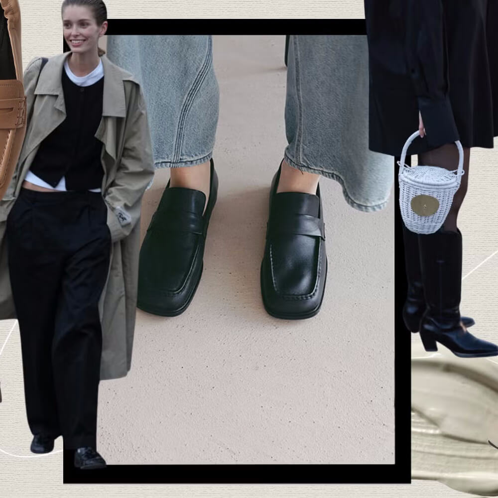 スクエアトゥシューズで即おしゃれ！ ランウェイ発・5大靴トレンド【2026年春夏】