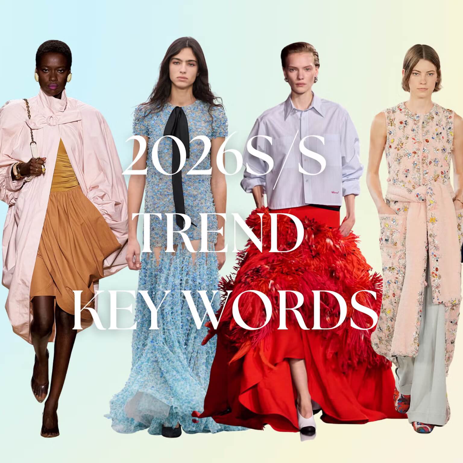 【2026春夏トレンド】15の流行キーワードで解説！ アイテム・着こなしのおすすめは？