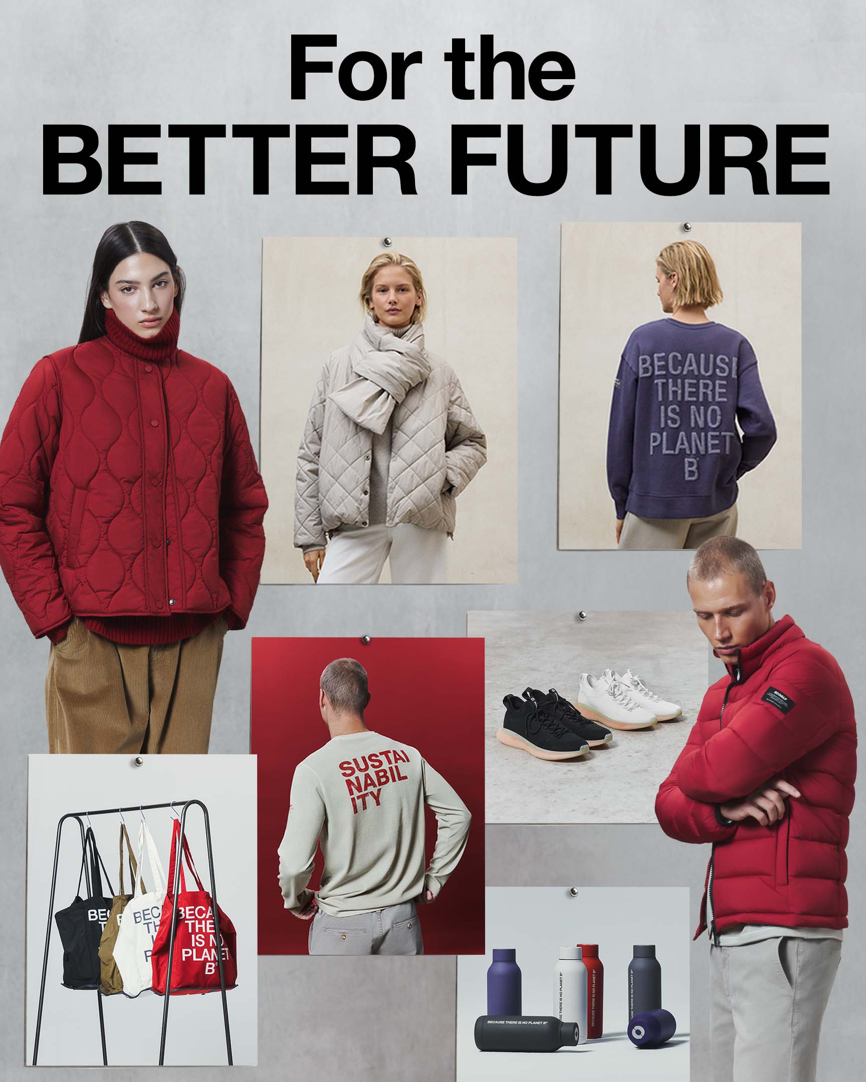   「エコアルフ」とともに、心地よい未来をまとう