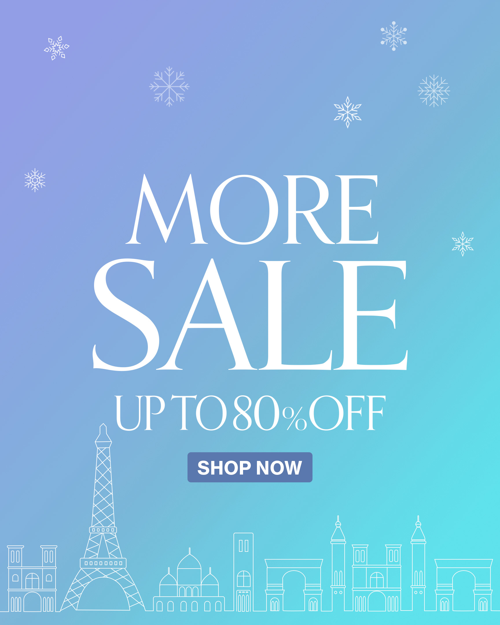 人気アイテムがさらにプライスダウン！<br/>MORE SALE開催中