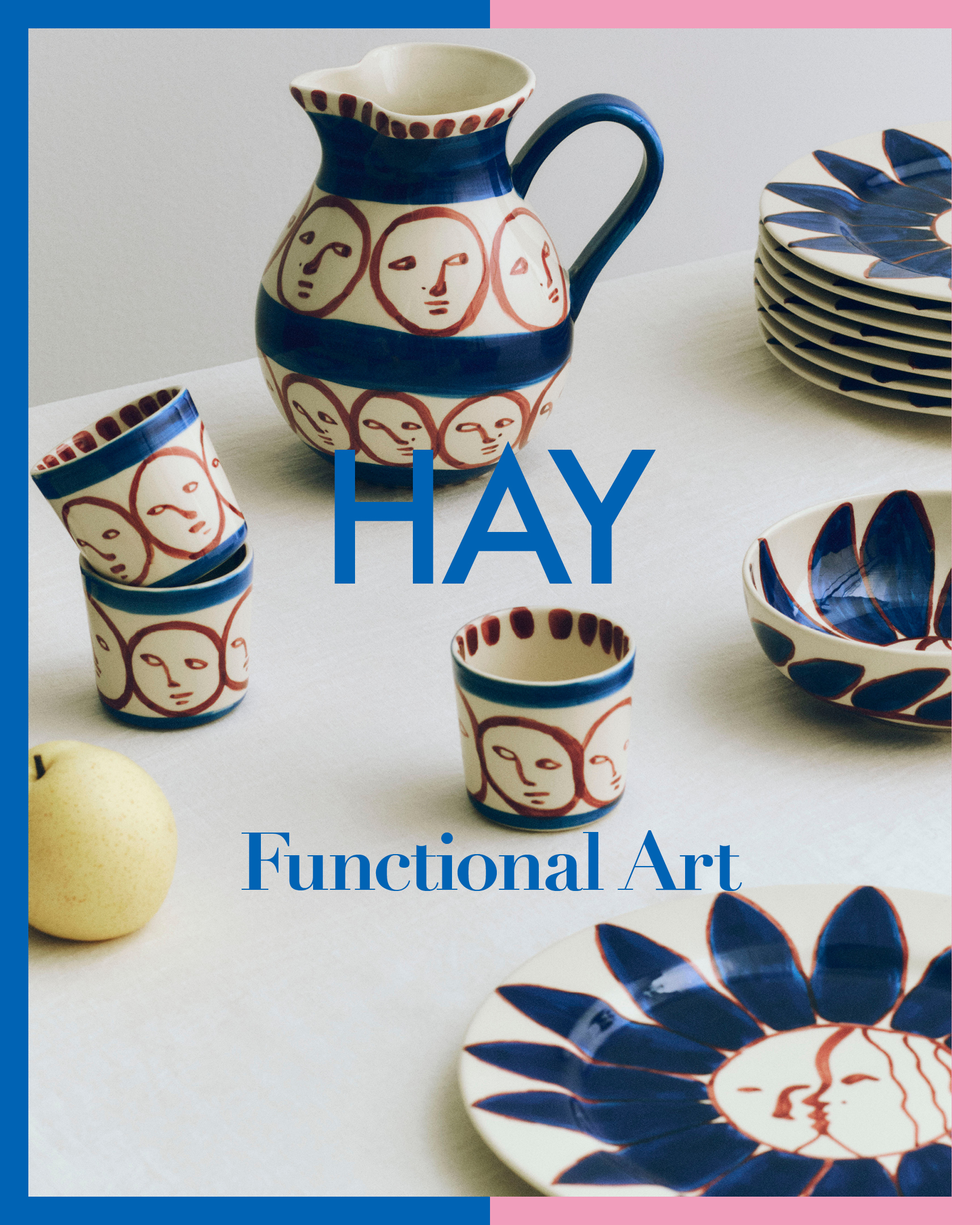 洗練空間を手に入れて。<br/>「ヘイ」のアートなインテリア＆テーブルウェア