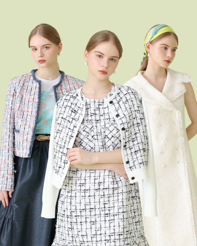 ANAYI - 「アナイ」のツイードアイテムを主役に春のおしゃれを計画！