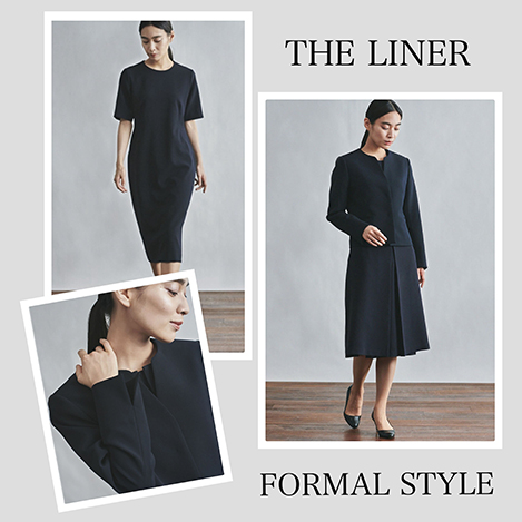 THE LINER - 女性の美しさを引き立てるフォーマルウェアブランド「ザ ライナー」
