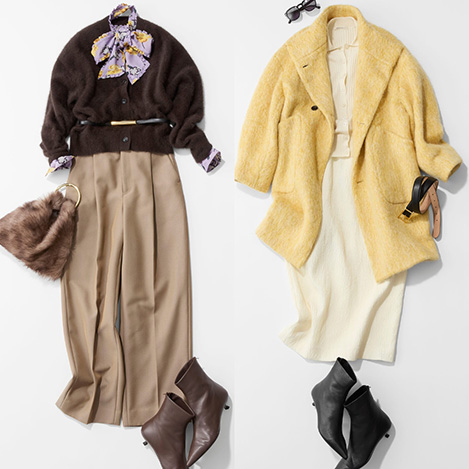 DESIGNWORKS - 重ねる季節、これどう着る？　大人のための上手なレイヤード術