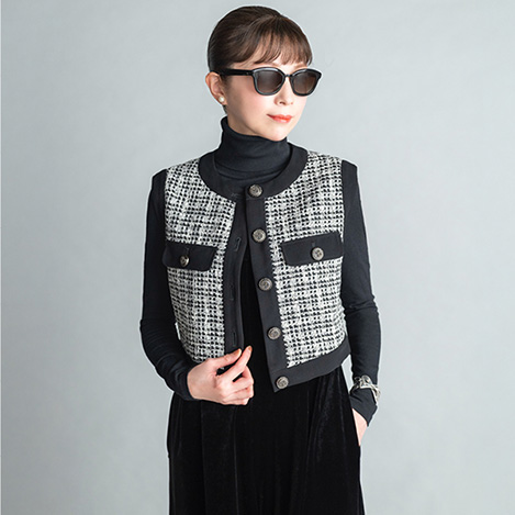 DAISY LIN - 洗える機能性と軽やかな着心地を融合させた“進化形ツイード”が誕生しました