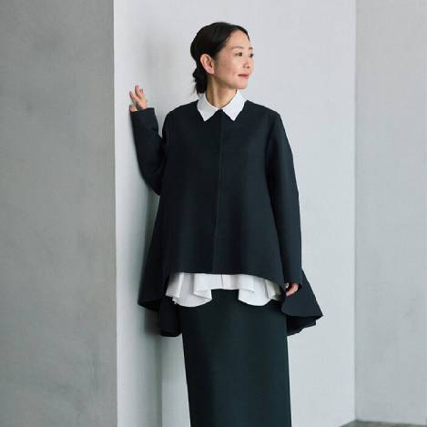 LE PHIL - ＜CEREMONY OUTFITS＞着映えコートが主役になるスタイル