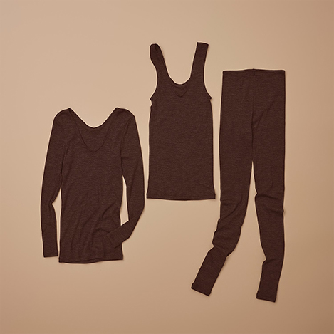 L'ANGELIQUE - 【NEW】人気素材で再登場！ウール100％ウォッシャブルインナー。