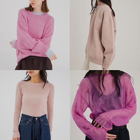 STUNNING LURE - 【PINK MOOD】スタイリングに彩を添える、大人に似合うPINKアイテム