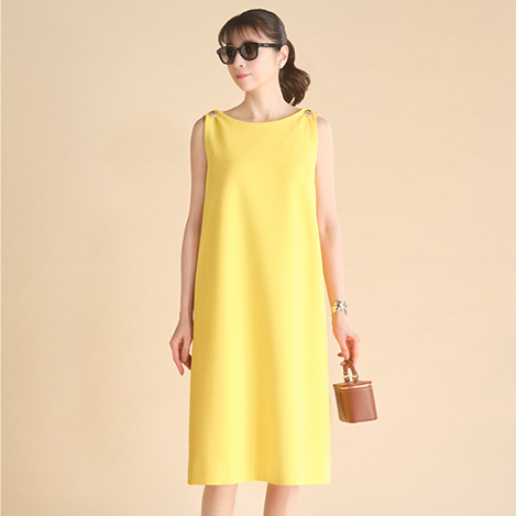 DAISY LIN - 着る人の美しさを引き立てる、品格カラーの新作トップ＆ドレス