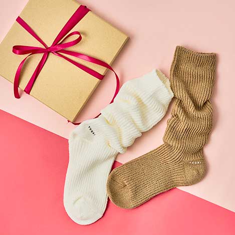 YUQRI - 毎日にちょうどいい、美しさと心地よさのソックスギフト