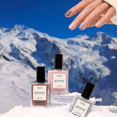 manucurist - 雪景色の余韻とやわらかな暖かさを感じさせる「アフタースキーコレクション」が新登場！ 新色で楽しむ簡単ネイルアートもチェック