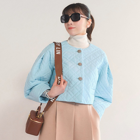 DAISY LIN - 季節を繋ぐ、「デイジーリン」の「洗えるアウター＆華やぎトップス」