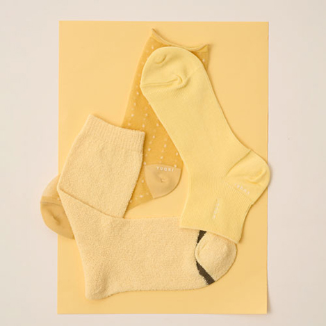 YUQRI -  足元から季節をひらく「ユクリ」カラーソックス