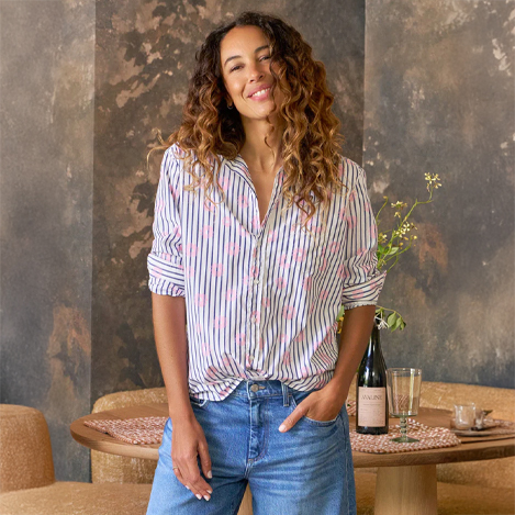 Frank＆Eileen - 春を弾む「フランク＆アイリーン」の心はずむシャツ