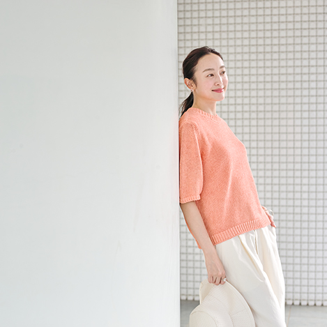 PRISTINE - あたたかくなる季節は、「コットン×和紙」素材で軽やかな装いを