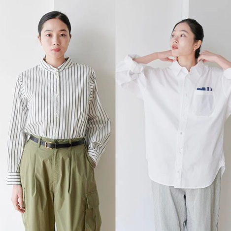 lelill - 【PICK UP】「レリル」の名品　ピマソロシャツ・ブラウスが再入荷しました