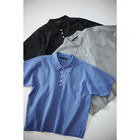 lelill - 【2026 SUMMER】デティールで差がつく万能ポロニット