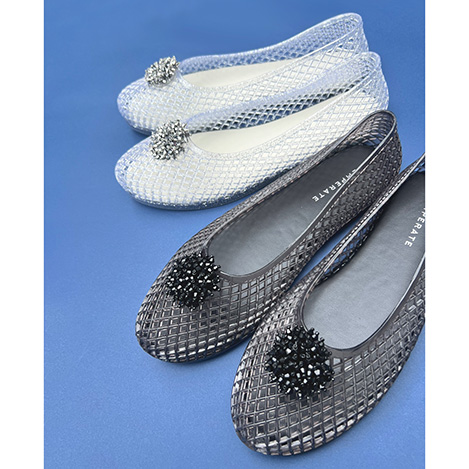 TEMPERATE - 足元からきらめきを「テンパレイト」のELLE SHOP限定レインシューズ