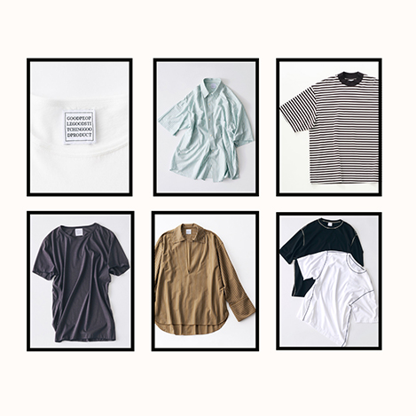 GOOD PEOPLE GOOD STITCHING GOOD PRODUCT - あえてゆったり着る「GGG」の上質ユニセックスTシャツ＆シャツ