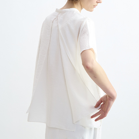 PLAIN PEOPLE - 夏の主役ブラウス３選【再入荷決定】シアーシルクブラウスのオンライン先行受注を開始します。