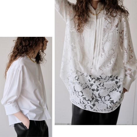 j. - 【NEW ARRIVAL】今、選びたいブラウス。