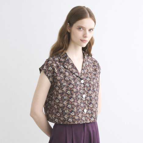 three dots - ロマンティックなシーズンムード漂う“GROSSY TWILL”シリーズ