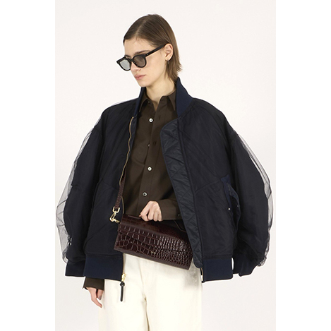 MUVEIL - 【ELLE SHOP限定】表情を変えて楽しむ、リバーシブルMA-1