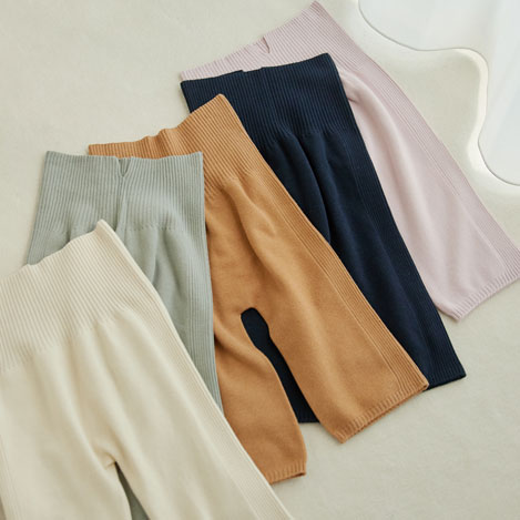 NETENE. - 秋からの温活にぴったりな「ネテネ」のウォームパンツ。