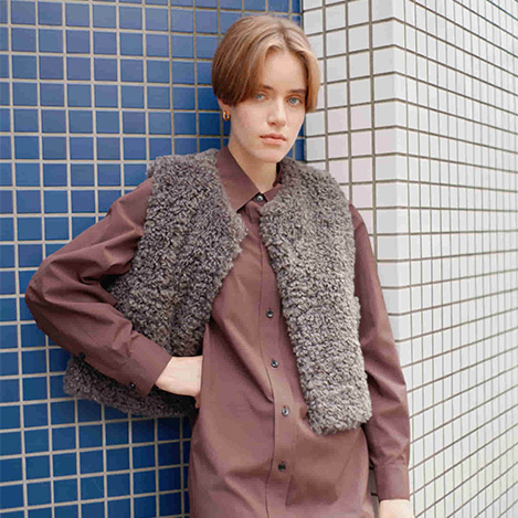 LANVIN en Bleu - 秋のはじまりに揃えたい、冬まで楽しむライトアウター＆ファーアイテム