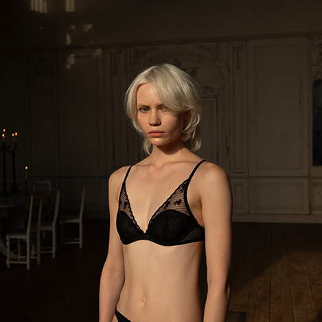 L’ANGELIQUE - NEW ARRIVALS｜白と黒が引き立てるレースの美しさ