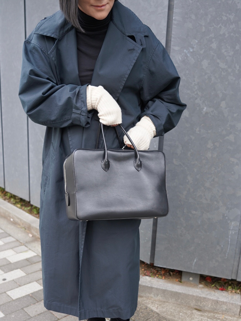 MAISON CANAU / MAYUKO - フォーマルにもカジュアルにも！　「メゾン カナウ」のボックスボストン