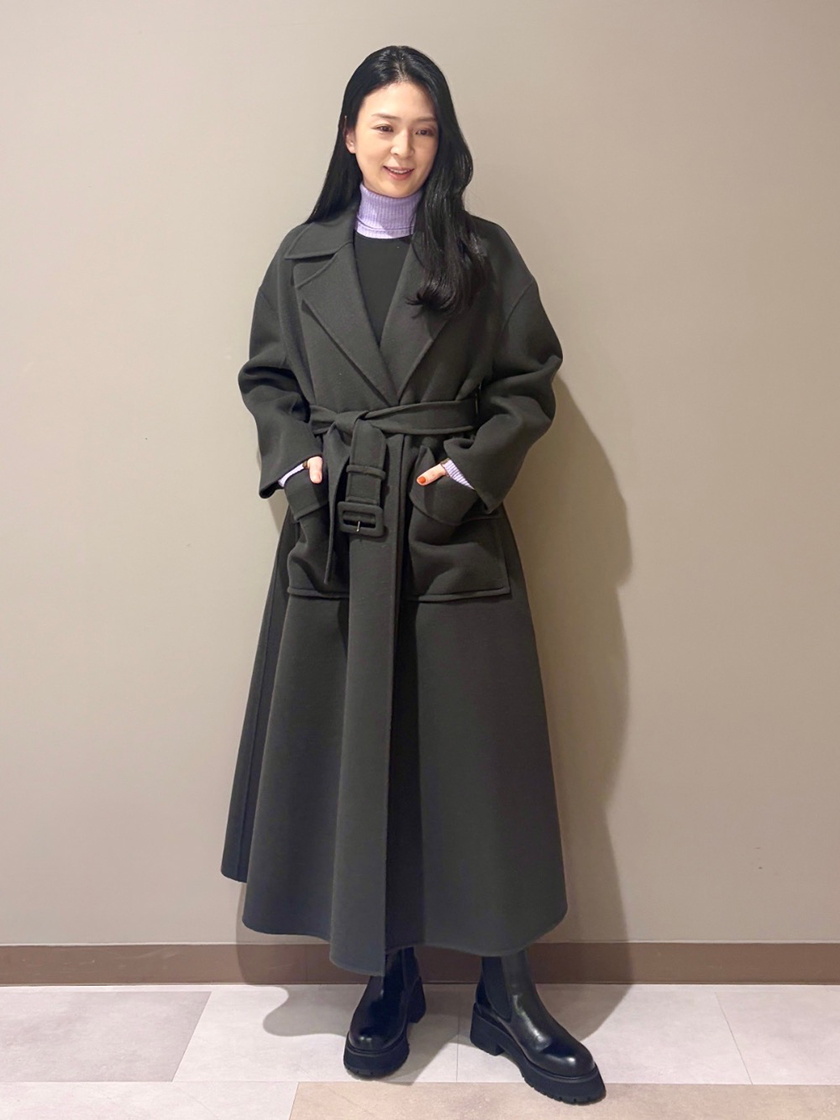 LANVIN en Bleu / TOMOKO - 冬に映える主役級フレアコート