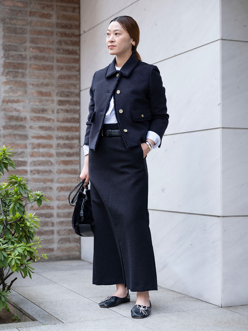 ebure / NAOKO - フォーマルに使える「エブール」の着こなしメソッド