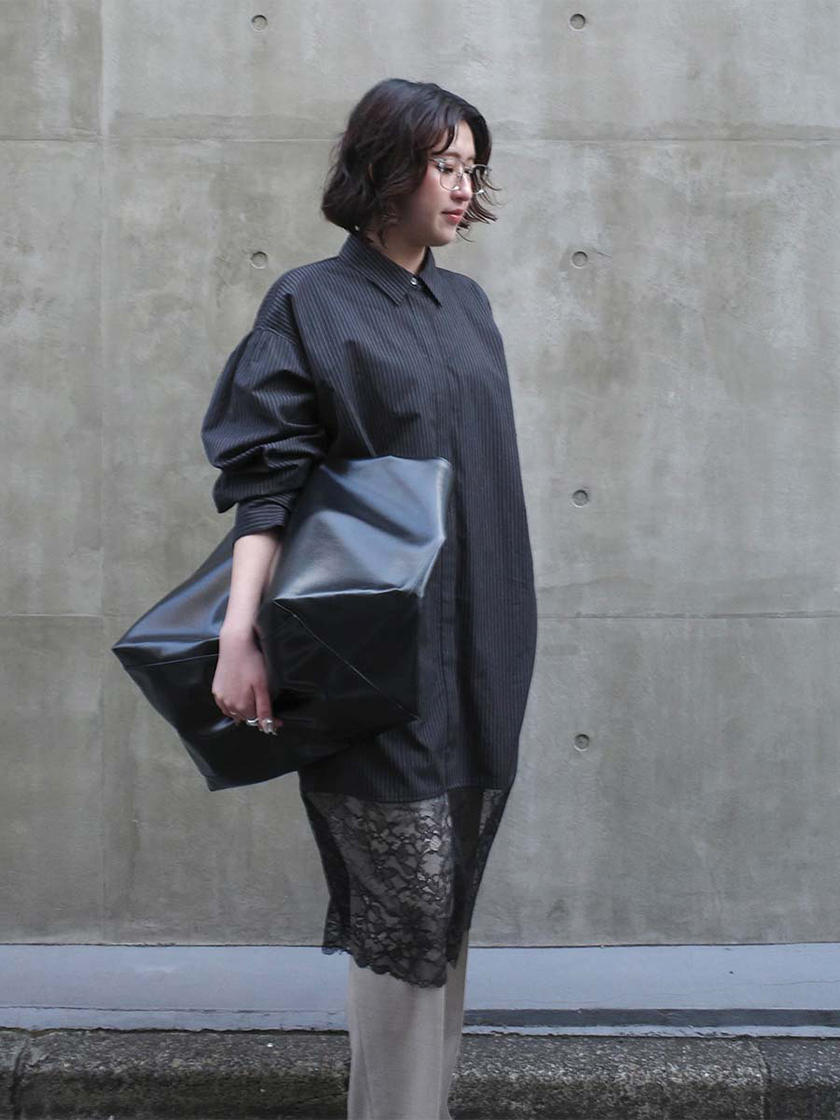 HER / YUMIKA - ストライプ×レース。 - 質感とニュアンスで遊ぶ、Spring Essentials -