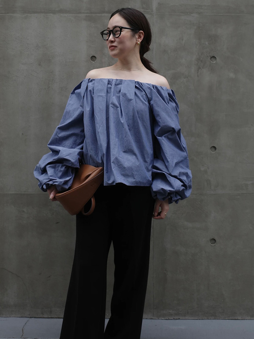 HER / MIHO - 甘くないボリューム。オフショルをヘルシーに着こなす、Spring Urban Chic -　