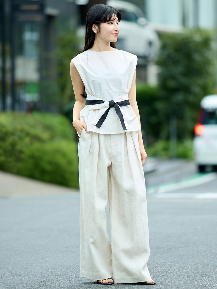 TIARA / KYOKA - カラーブロックで楽しむ夏のクラシカルスタイル