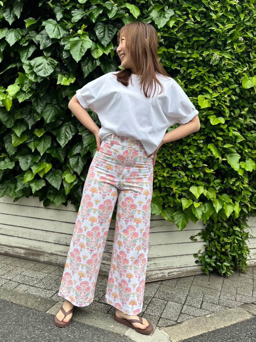 SZ Blockprints / AKANE - 夏を彩るゼラニウムプリント