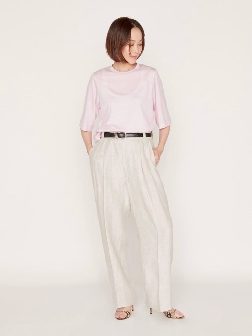 unbilanc / MIKI - しなやかで涼やか、大人のための上質カットソー