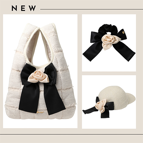 「ミュベール」からローズコサージュシリーズが仲間入り