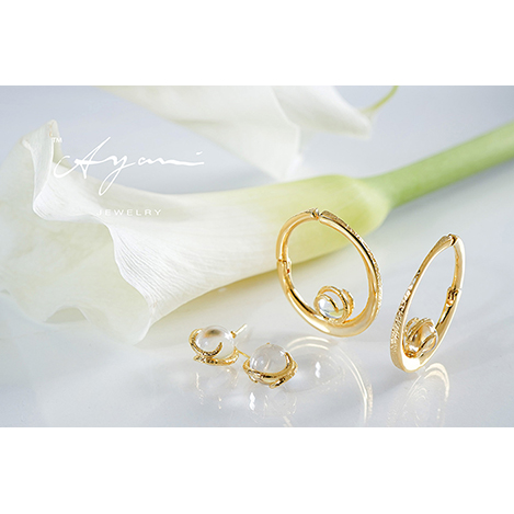 植物の神秘的な美しさをまとって。「アヤミジュエリー」で出会う、みずみずしいきらめき