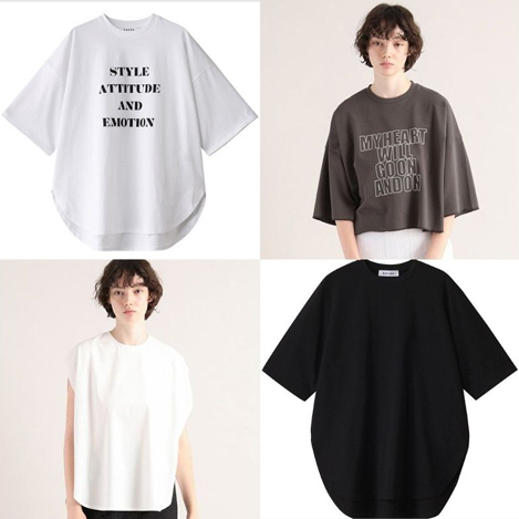 「サクラ」の使えるきれいめカットソー