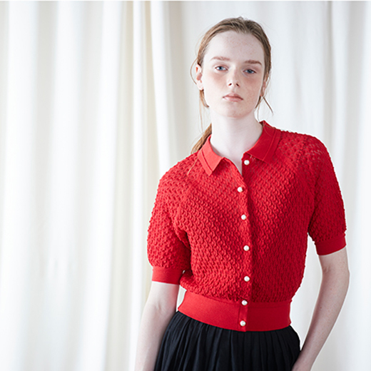 「マリリンムーン」のサマーニットポロはもうチェック済？