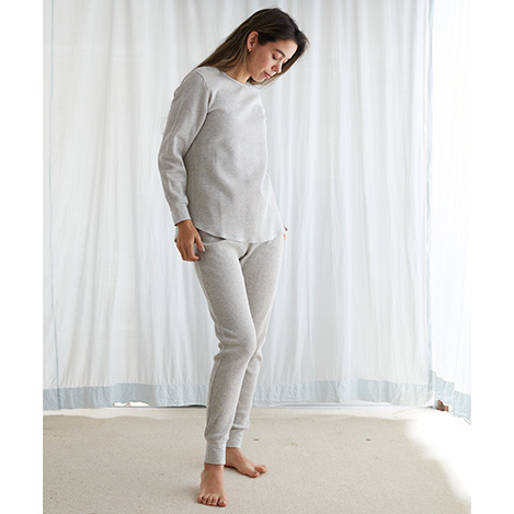 シーズンレスで活躍! オーガニックコットンのワッフルアイテム