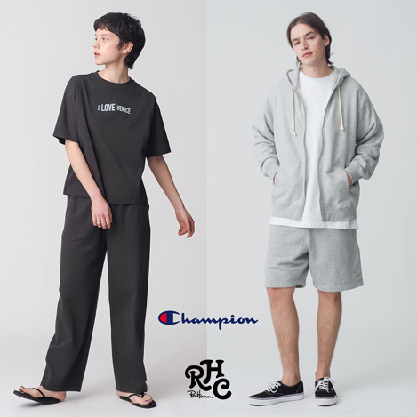 【Champion for RHC】で叶える快適サマースタイル