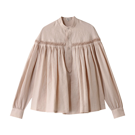 「サイ」の名品 タックブラウス