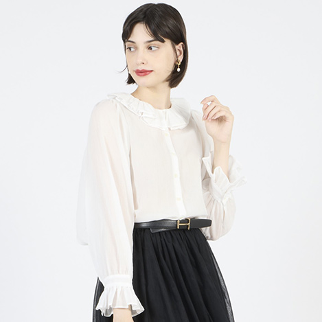 フリル＆レースが映える「ビリティス・ディセッタン」のブラウスをピックアップ