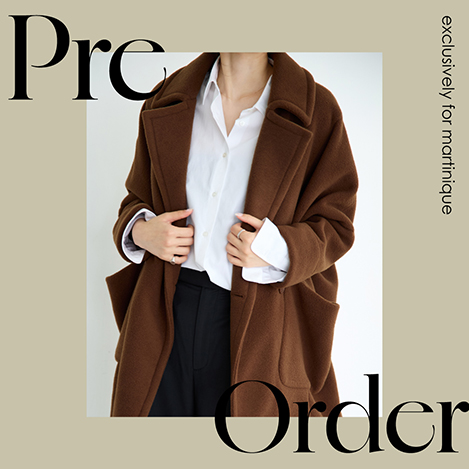 【PRE-ORDER】exclusively for martinique