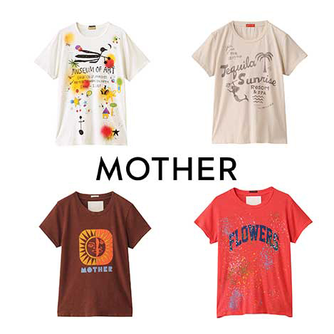 「マザー」のカラフル＆カジュアル